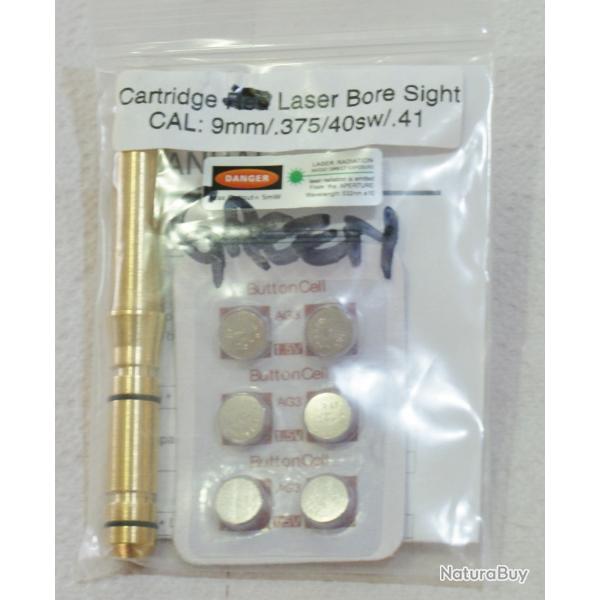 Douille de rglage Laser VERT Cal.  9mm-375-40SW-41
