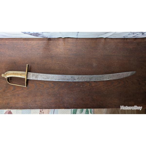 Sabre briquet de grenadier modle 1767 "Manufacture royale d'Alsace"