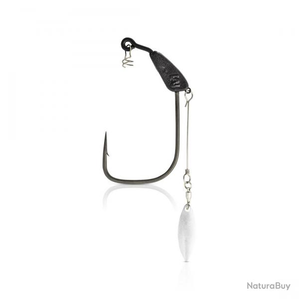 Hameon Texan Mustad Infiltrator Blade Hook 7g par 2 5/0