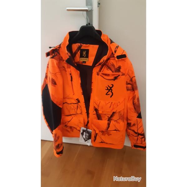 parka browning xpo thoundra blaze taille L