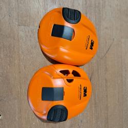 PAIRE DE COQUE PELTOR M3 ORANGE