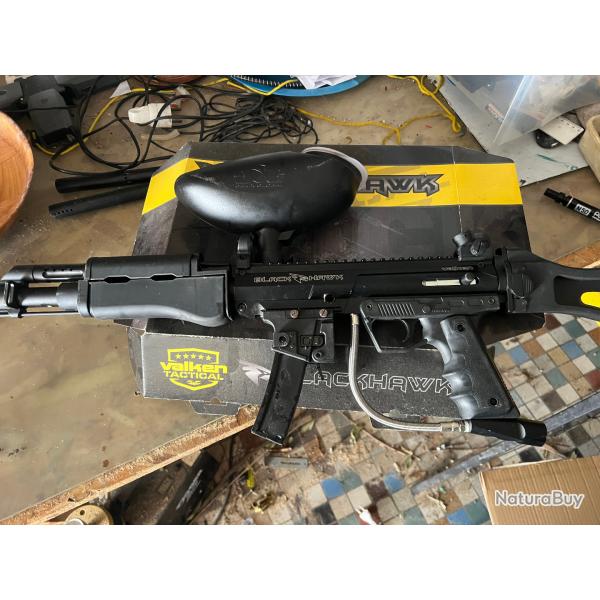 Pack lanceur Paintball complet avec compresseur