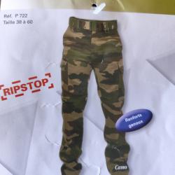 Pantalon F7 cam CE taille 46