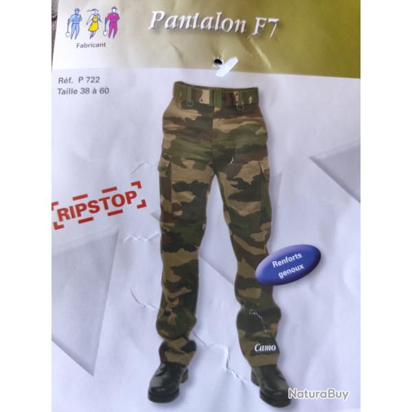 Pantalon F7 cam CE taille 46