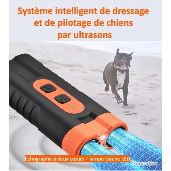Rpulsif pour chien  ultrasonsc USB, dispositif d'entranement pour chien, dispositif anti-aboiemen