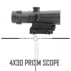 Lunette de visée tactique, réticule Mrad, AR, AK 4x30- LIVRAISON GRATUITE !!!