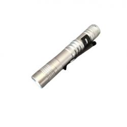 Petite lampe de poche - LED - 300 Lumens - Gris