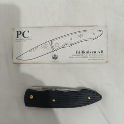Rare Fallkniven AB PC Laminate Cobalt steel 60 HRC gold
