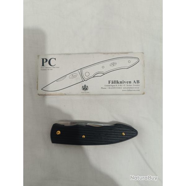 Rare Fallkniven AB PC Laminate Cobalt steel 60 HRC gold