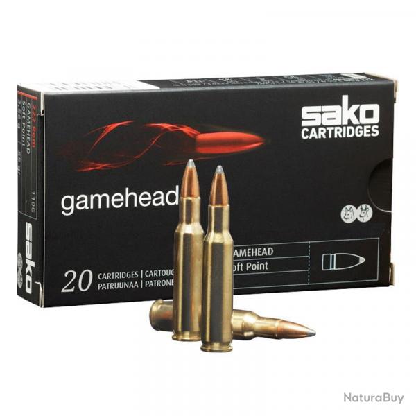 SAKO Balles de chasse Gamehead sp - par boite de 10  300 WINCHESTER MAGNUM   180Gr