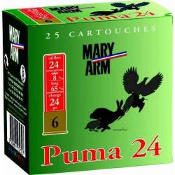 MARY ARM Cartouches de chasse Puma 24 - par boite de 25  24  / 65  24g - 6