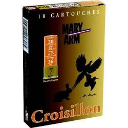 MARY ARM Cartouches de chasse Croisillon - par boite de 10  20  / 67  26g - 9