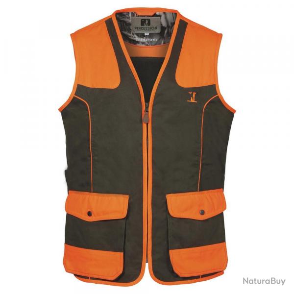 Gilet enfant haute visibilit polyester coton orange 6  16 ans