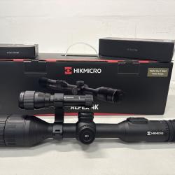 !! NEUF !! PACK LUNETTE THERMIQUE HIKMICRO ALPEX 4K + LAMPE INFRAROUGE HIKMICRO POUR ALPEX 940MM