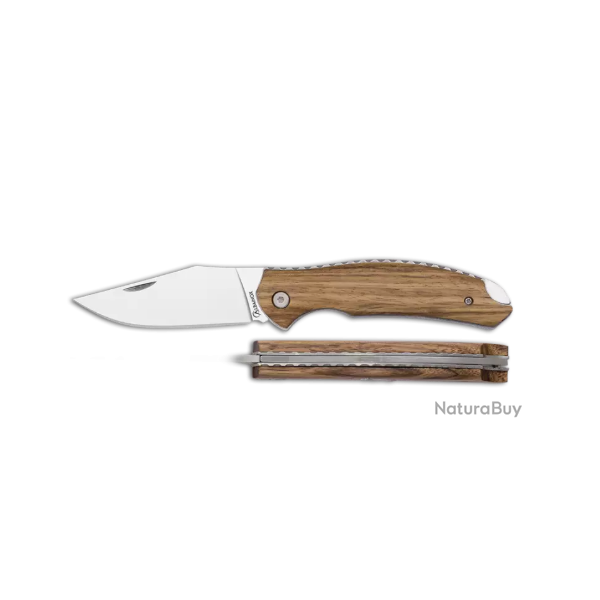 Albainox 18943 Couteau pliant manche zebra