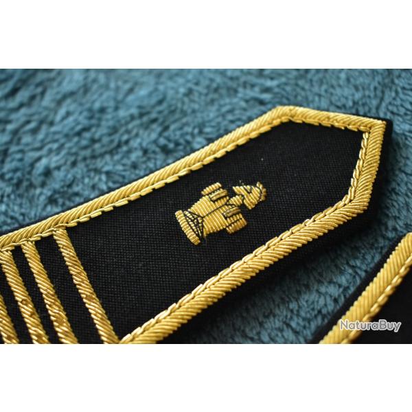 Epaulettes commandant gnie (CBA) pour spencer