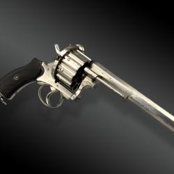 Revolver à 10 coups, système Lefaucheux Belgique, vers 1865