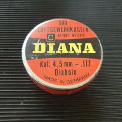 Boite plombs collection diana