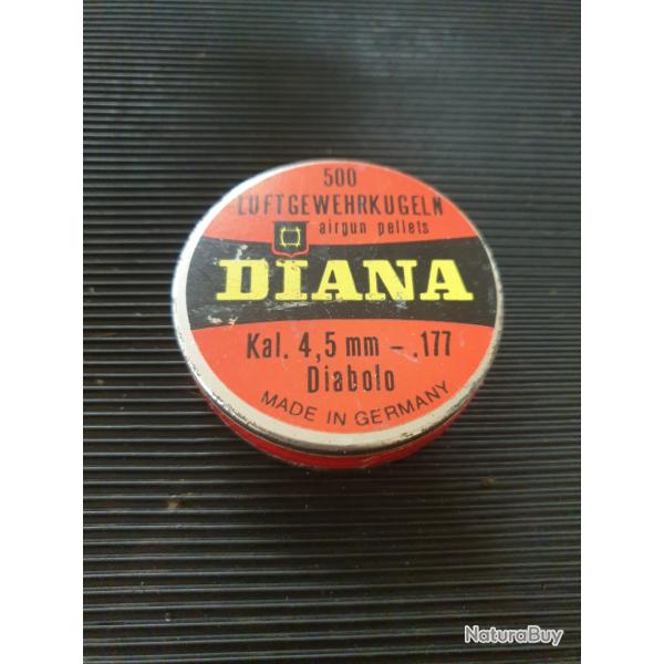 Boite plombs collection diana
