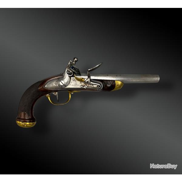 PISTOLET d'officier modle 1816 - France - XIXme sicle
