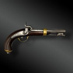 PISTOLET de marine, modèle 1837, premier type - France - XIXème siècle