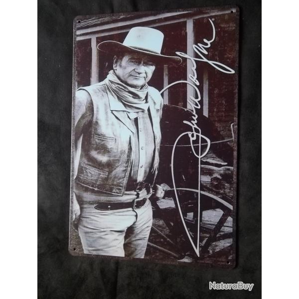 PLAQUE dcorative western  DUKE J.W