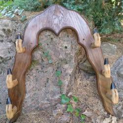 panoplie support pour 3 armes longues