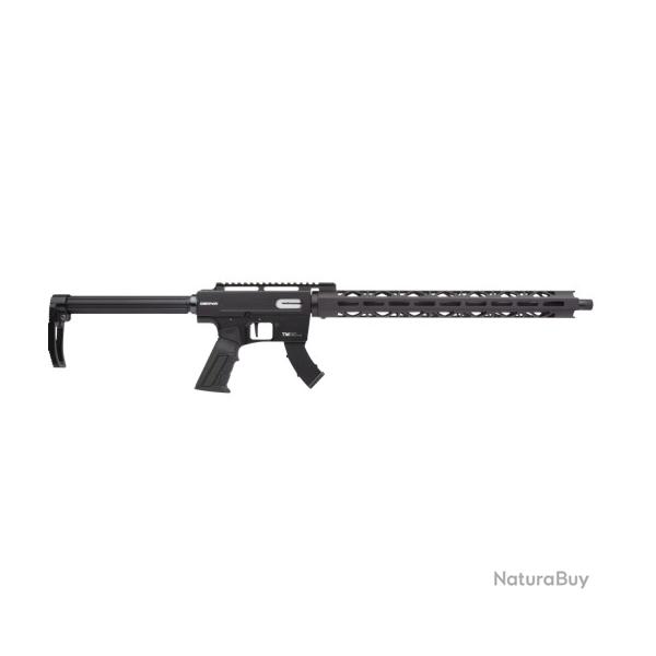 carabine semi-automatique DERYA TM22 noir cal.22lr canon de 45.7cm garde main long