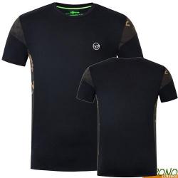 T-Shirt Korda Cut Tee Black/Camo XXL