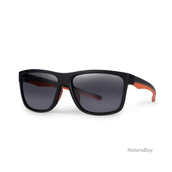 Lunettes Polarisantes Fox Collection Black Orange - Brown Lense