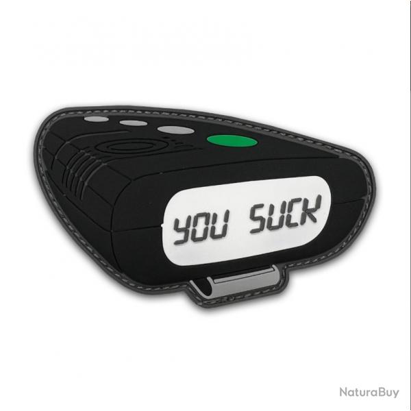 Patch PACT Club Timer III "YOU SUCK"