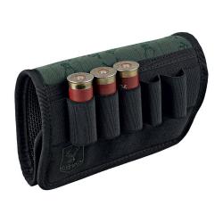 Étui à cartouches pour crosse fusil 5 tubes multicalibre Riserva R1416