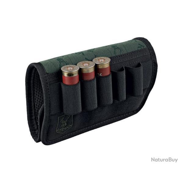 tui  cartouches pour crosse fusil 5 tubes multicalibre Riserva R1416