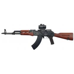 DESTOCKAGE - CARABINE S.D.M AK47 BOIS CAL.7.62x39 + POINT ROUGE BUSHNELL 1x20RD