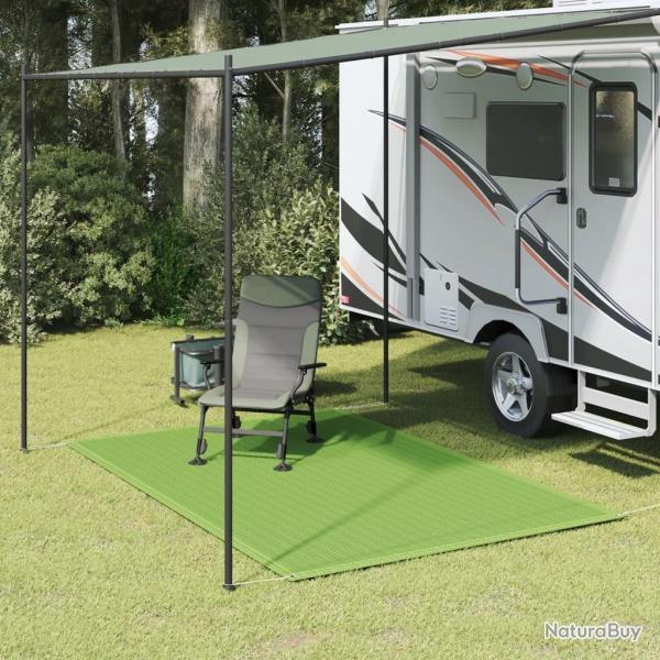 Tapis de tente vert clair 200x300 cm PEHD