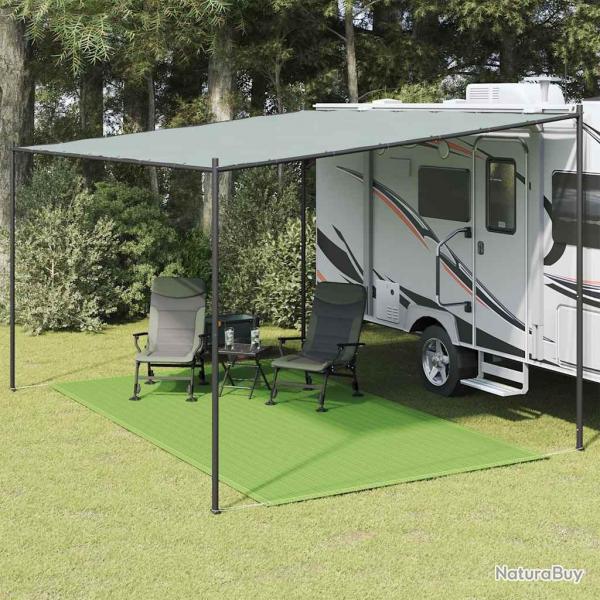 Tapis de tente vert clair 250x400 cm PEHD