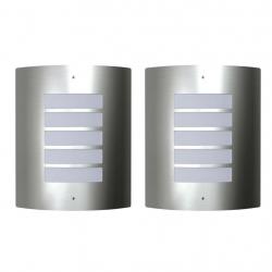 Applique murale design en métal (lot de 2)
