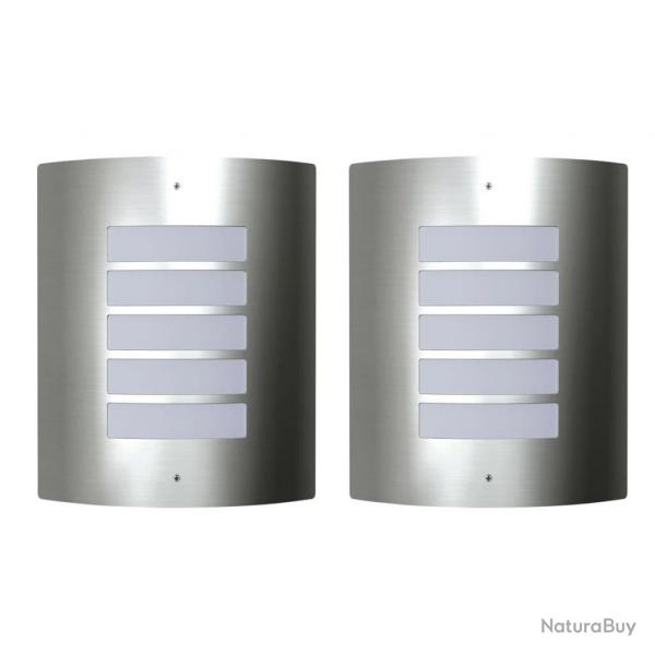 Applique murale design en mtal (lot de 2)