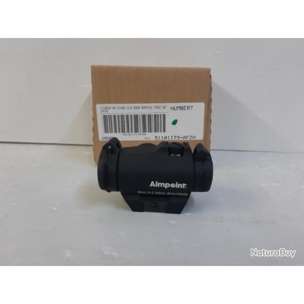 NEUF!!!POINT ROUGE AIMPOINT MICRO H-2 2 MOA