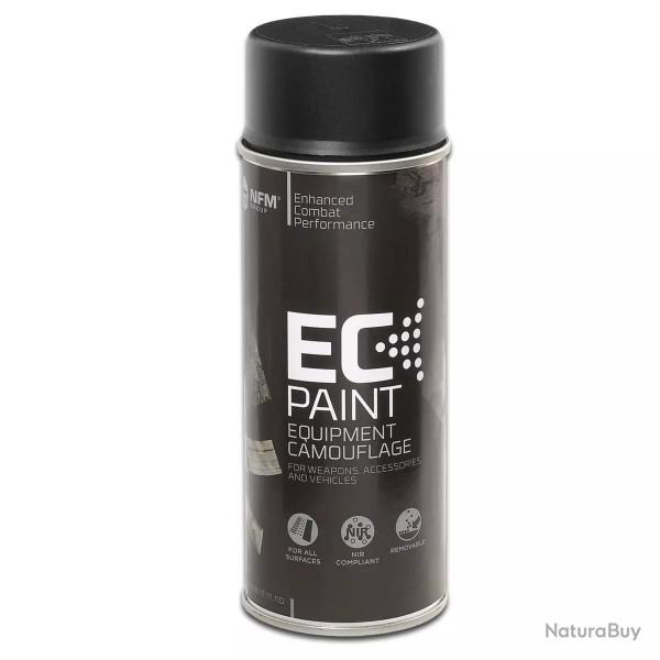 Peinture arosol 400ml EC Paint Noir