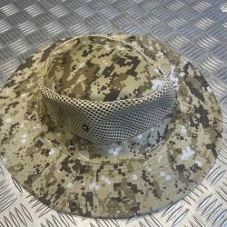 Chapeau camouflage protection solaire maille respirante chasse peche randonnée camping militaire