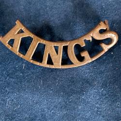 Insigne d'épaule militaire anglais WW1
