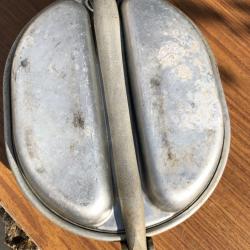 Gamelle US WW2-Fabrication Française " M.M.T 1945"