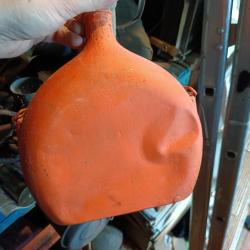 Gourde militaire orange