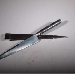 stylet corse manche en ébène 175