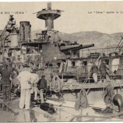 CPA - Marine Militaire- CATASTROPHE DU   " IENA" - " IENA " apres la Catastrophe  -N°3149