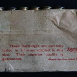 Boite VINTAGE de collection 30-30 WIN - REMINGTON "UMC" incomplète