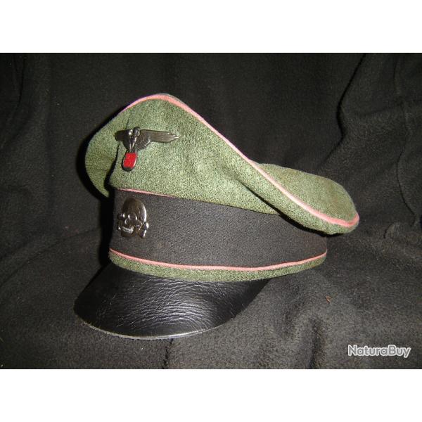 CASQUETTE de combat OFFICIER ALLEMAND  PANZER