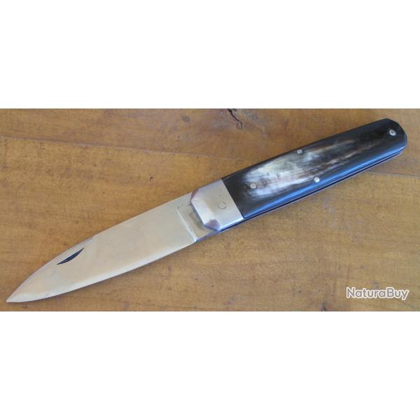 Ancien couteau type chasse Maki Manche Corne