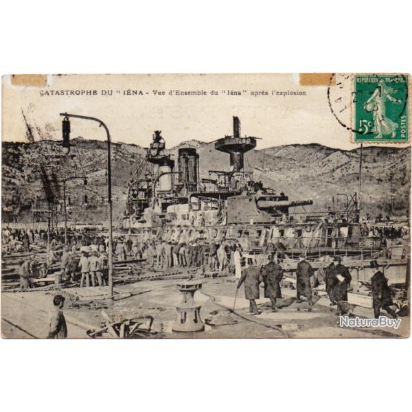 CPA - Marine Militaire - catastrophe du ina - vue d'ensemble du ina - apr - N3136